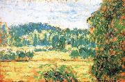 Camille Pissarro Large walnut USA oil painting artist